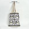 2025 Cute Panda Knitted Shoulder Bag: Large Capacity, Versatile Storage for Women and Students