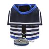 Dog Harness Leash Set with Metal Clasp Cute Small Adjustable Length Pet Chest Back Supplies Blue S