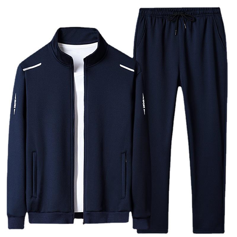 Trening sportiv de primăvară-toamnă pentru bărbați 2024: Set 3 piese pentru tată de vârstă mijlocie