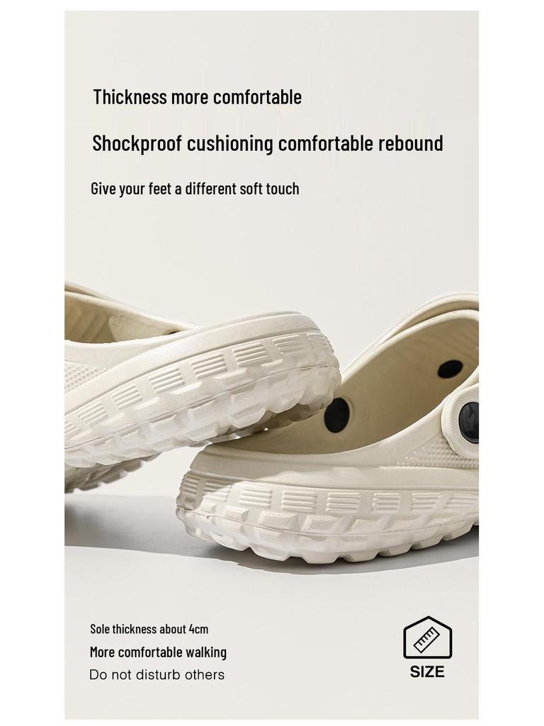 Herren- & Damen 2025 Sommer EVA Deodorant Rutschfest Zehengeschlossen Strand-Slipper