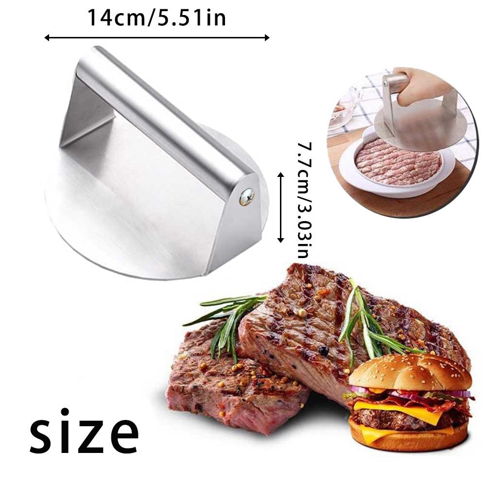Non-stick Burger Patty Maker, Suitable for Grilling and Barbecue, Perfect for Beef, Cheese, and Vegetable Burgers.