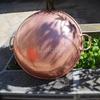 Hand Forged Pure Copper round Wok Pan with Dual Handles Thickened Stir Fry Hot Pot Cookware for Beef Stew Copper Pan cookware