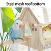Parrots Grinding Scratchers Perch Bird Stand Cage Toy House Rack Toy Grinding Perch Birdhouse Supplies