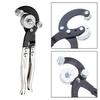 Adjustable 4 In 1 Pipe Tool Multifunctional Tube Bending Pliers  Manual Brake Lines Bender
