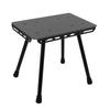 Portable Folding Stool Lightweight Aluminum Oxford Fabric Seat Cushion 330.7lbs Load Bearing Fishing Camping Chair for Hiking