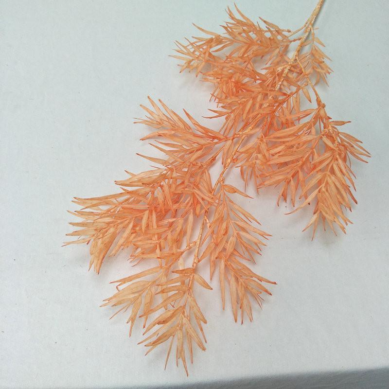 Plastic Bamboo Leaves For Wedding Photography Props And Home Decoration Gift