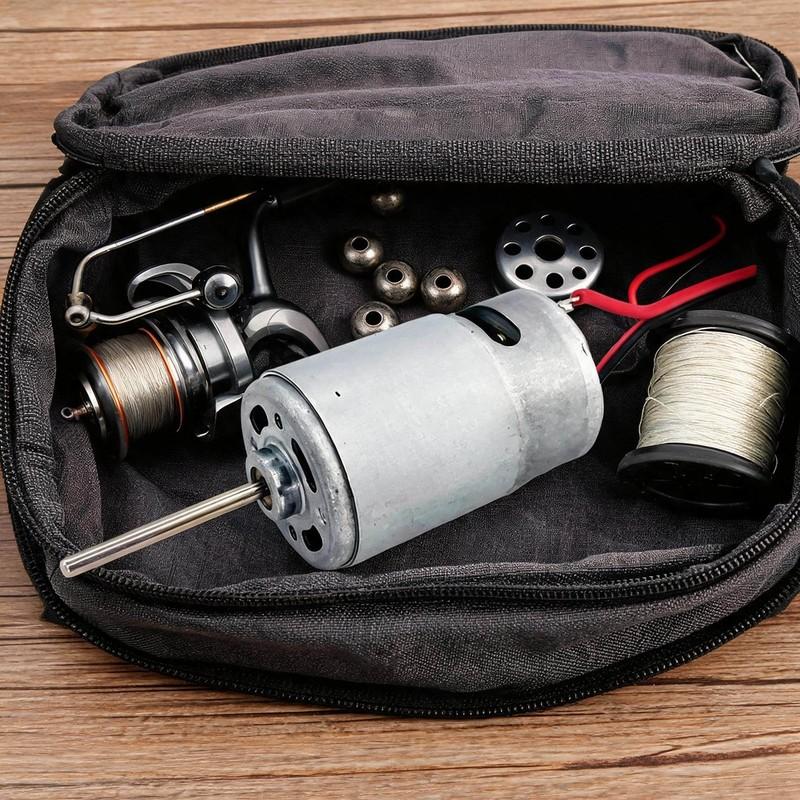 12V 550 RC Bait Boat Motor with Waterproof Seal for Fishing Thruster Applications Compatible with 38mm Propeller Options