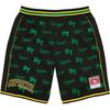 Men's Supreme x Mitchell & Ness Monogram Short 'Pink'