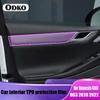 For Genesis G80 RG3   Car TPU Interior Transparent Protective Navigation Film Car Supplies