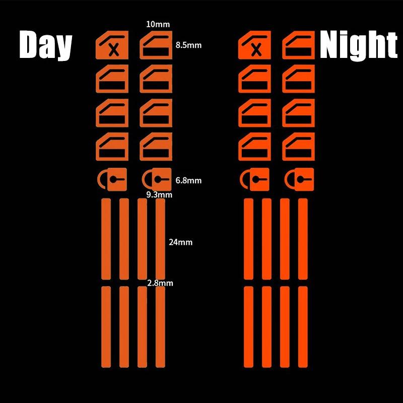 Autocollants lumineux pour boutons de lève-vitre et porte de voiture, autocollants pour panneau de commande de vitres de voiture, autocollants