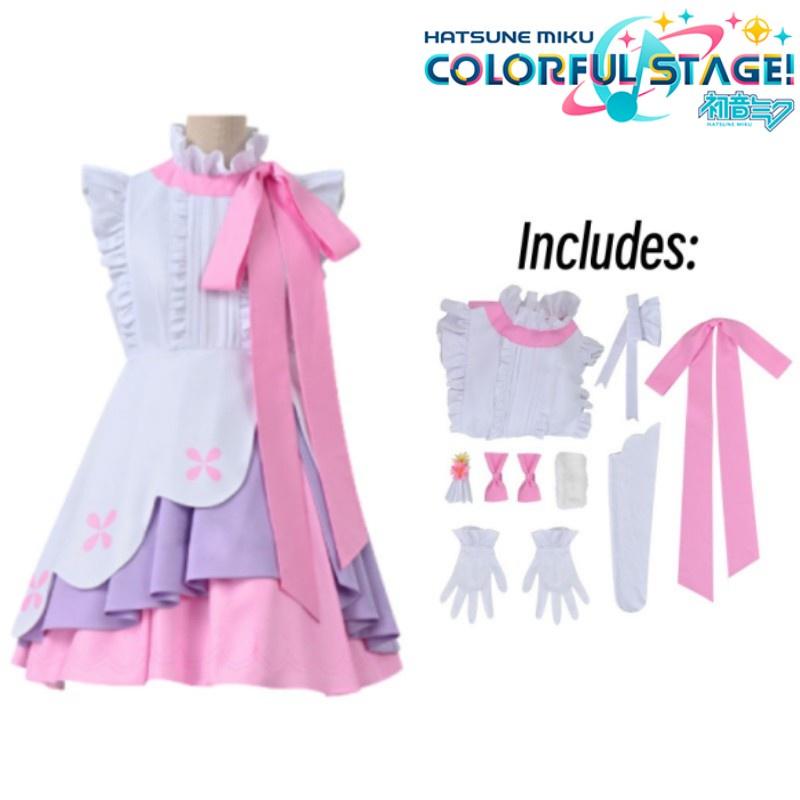 Hatsune Long Miku Hair Princess Cosplay Anime Stage Performance Suits Costume