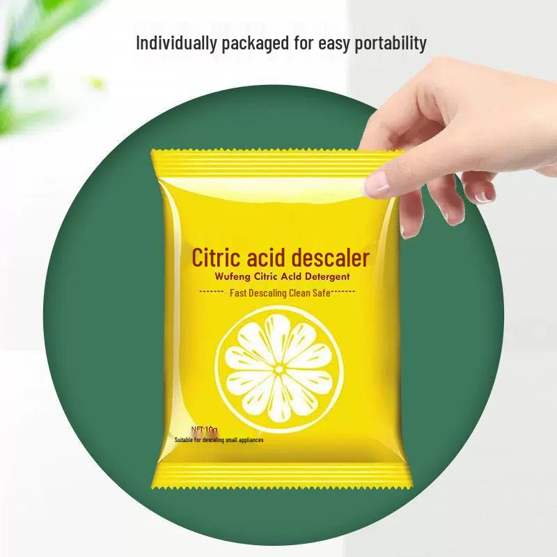 Citric Acid Descaler for Kettles - Food Grade Limescale and Tea Scale Cleaner
