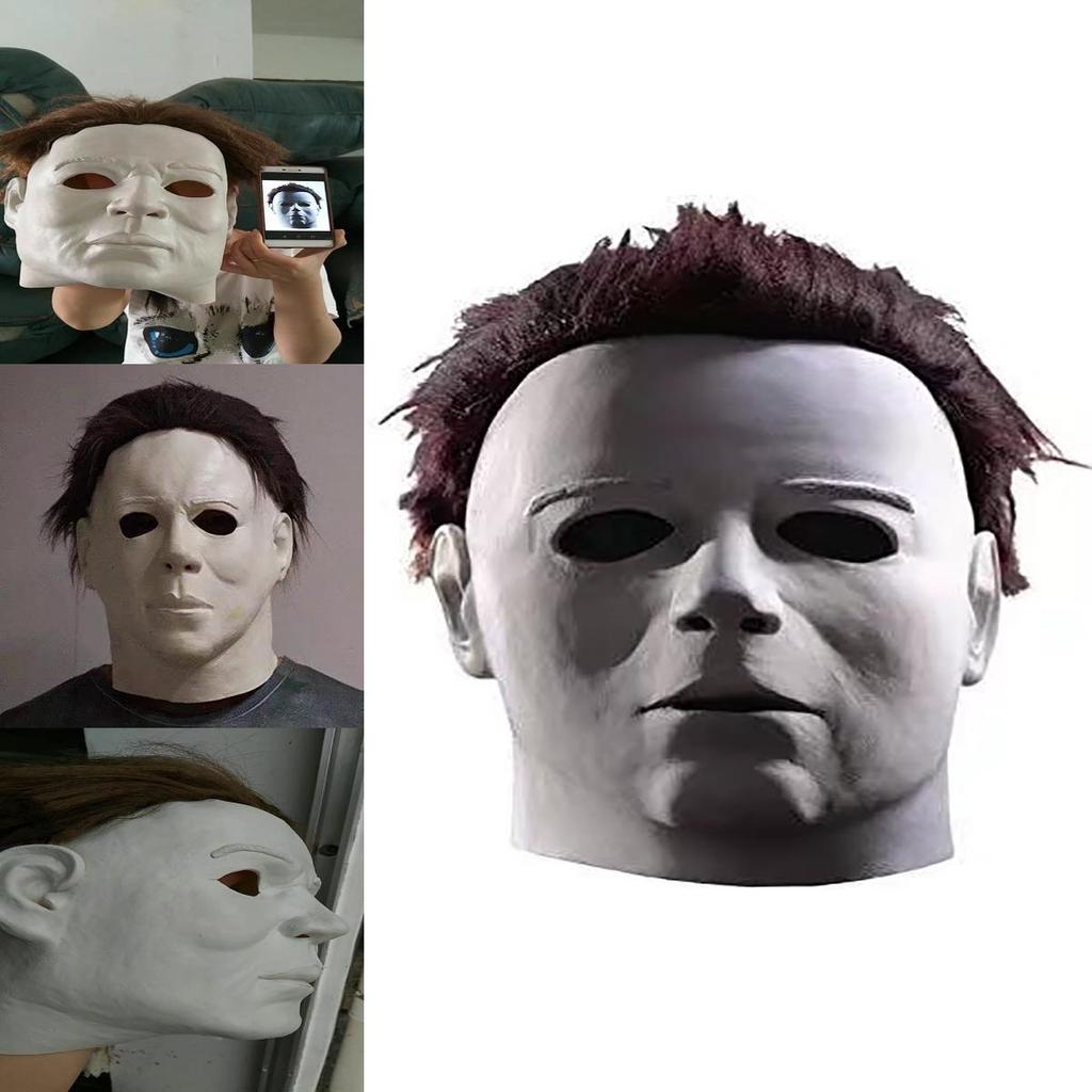 Hochwertige Halloween-Maske im Michael Myers-Stil für Mode-Partys und Cosplay-Veranstaltungen
