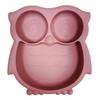Food-Grade Silicone Stay Put Divided Baby Plates Unbreakable Baby Plate  Baby Feeding Supplies