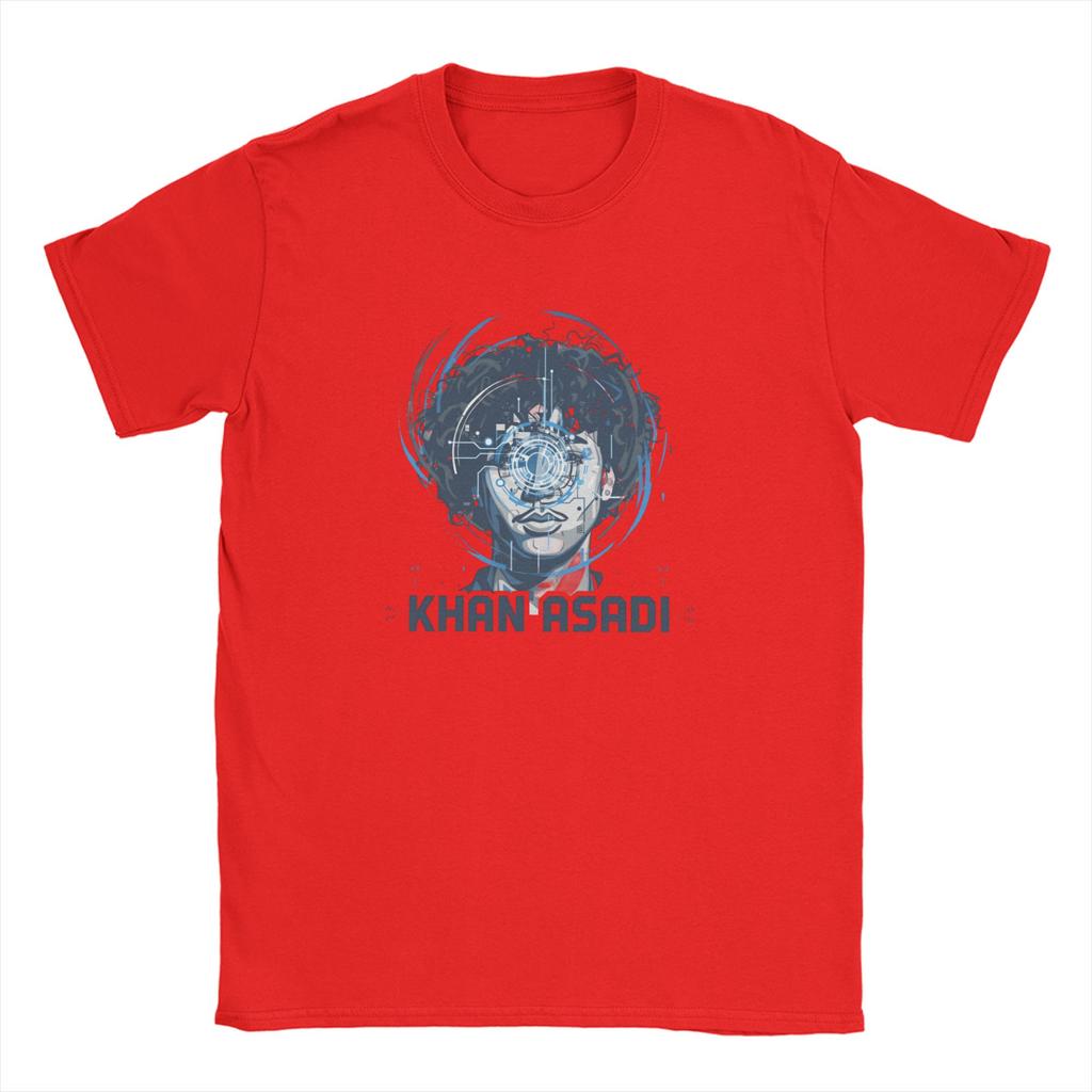 Mens Khan Asadi T Shirt 100 Cotton Tops Funny Short Sleeve Crew Neck Tee Shirt Adult TShirts