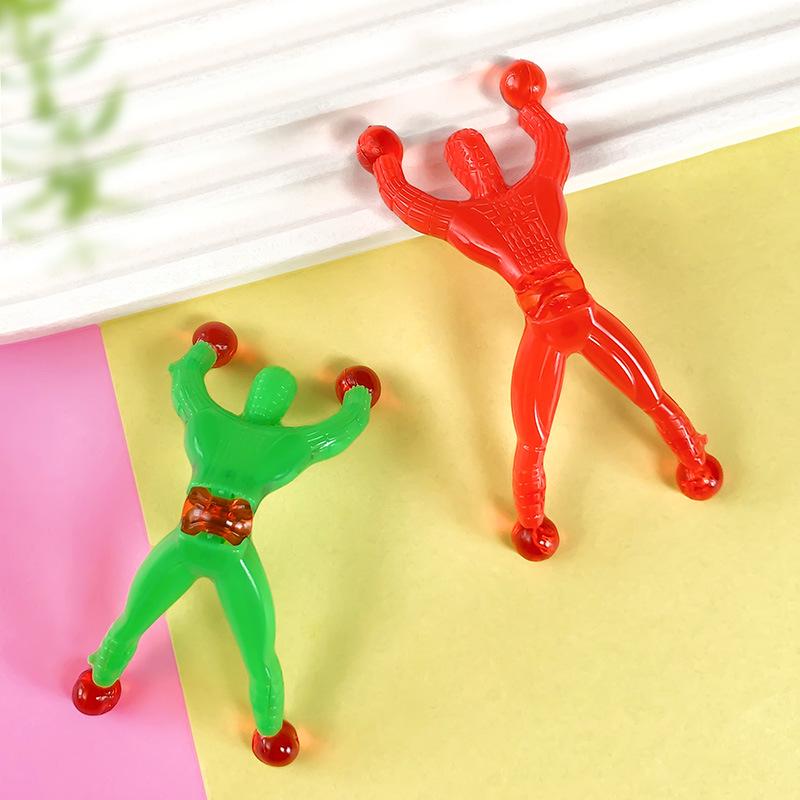 Spider-Man Wall-Climbing Sticky Stress Relief Toy