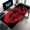 Red Black Large Gaming Mouse Pad XXL Bloody Skull Deskmat Non-Slip Rubber Game Mouse Mat Computer Keyboard Mats Big Gamer