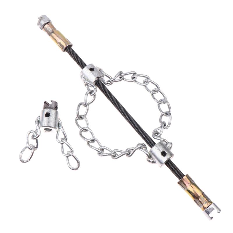 Push-Type Rotary Cable Sewer Dredge Flex-Shaft Sewer Descaling Chain Multi-Purpose Pvc Pipe Maintenance Tool For 16Mm Spring