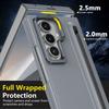 Luxury Multifunctional Lens Holder Touch Pen Case for Samsung Galaxy Z Fold 7 6 5 4 Shockproof Built-in Glass Screen Film Cover