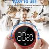 Digital Kitchen Timer Magnetic Countdown Countup Timer Large LED Countdown Timer