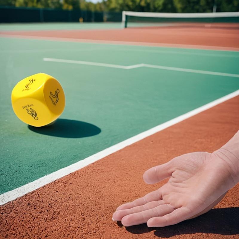 Fitness Tränings Tärningar Rolig Träning 6-sidig Tärning Tydlig Text Motiverande Tillbehör För Gym Hem Utomhus Sovsal