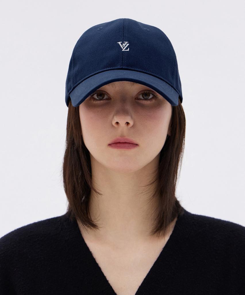 Bajal Vz Minimal Logo Ball Cap Navy