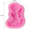 Ny 3D Babyform Fondant Tårta Tvål Godis Dekorera Pudding Muffin Formar Kök