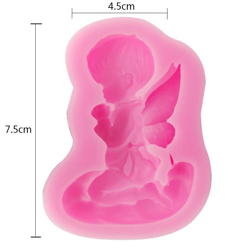 Ny 3D Babyform Fondant Tårta Tvål Godis Dekorera Pudding Muffin Formar Kök