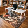 1pc Yin-Yang Fox Themed Rug for Home Decor, Non-slip Office Carpet, Chair mat, Outdoor Mat, Christmas and Halloween gifts-0731037