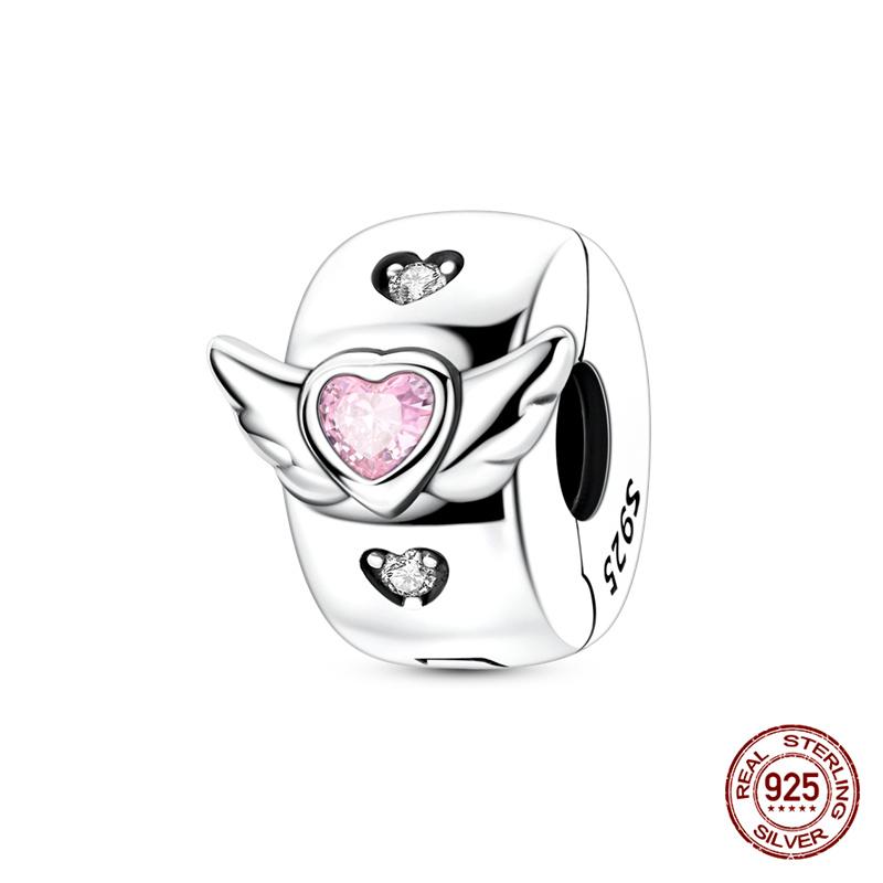 Original Charm Copper Three Colors Of Camellia Perfume Charm Beads Fit 3Mm Original Bracelet For Women Diy Fine Jewelry Gift