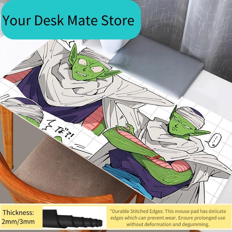 DBZ Dragon Ball Piccolo Mouse Pad Gamer Large Computer Notebook Pc Mousepad Carpet Gaming Accessories Keyboard Desk Mat