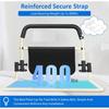 3-in-1 Foldable Bedside Grab Bar Elderly People Using Multipurpose Bedside Safety Handrail With Storage Pouch Bedside Handrail
