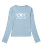 VENHIT Vh Star Logo Dot Slim Fit Long Sleeve_Light Blue