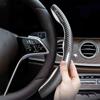 A Pair Car Steering Wheel Cover For Lexus RX330 IS250 Ct200h ES300h GS300 Carbon Fiber Pattern ABS Non-slip Steering Wheel Cover