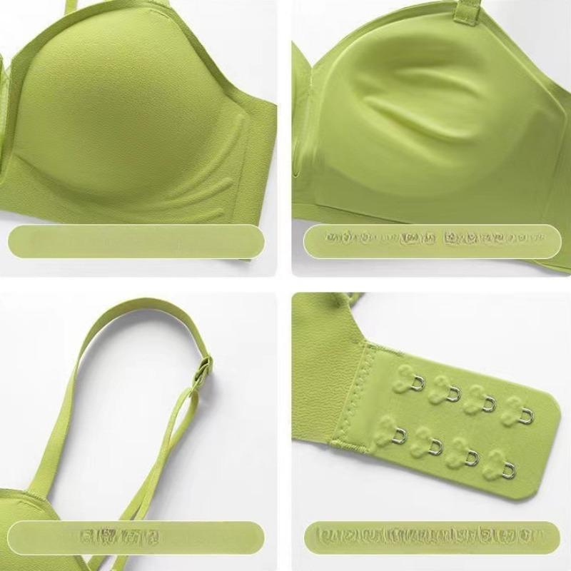 Non-marking Underwear Summer Gathering Anti-sagging Collection of Vice Breasts Back Thin Section Comfortable Bra