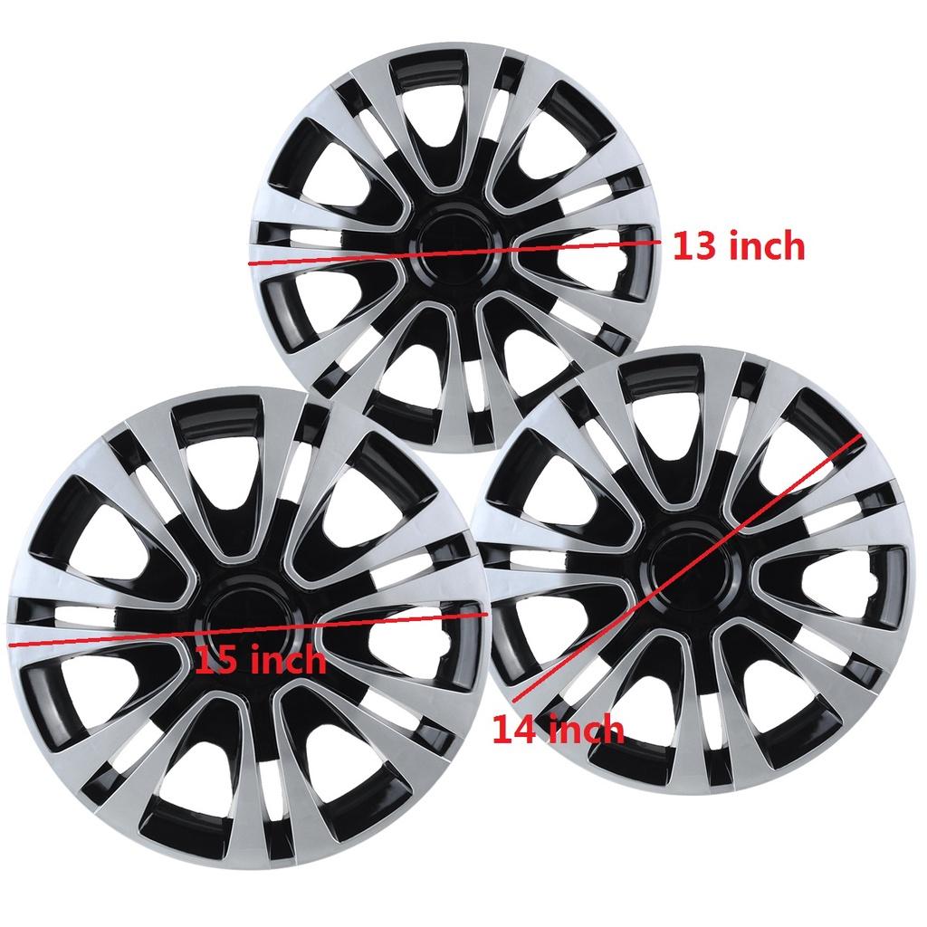 4pcs/set 13/14/15 Inch Car Wheel Hub Caps Universal Car Wheel Hub Cover Decorative Auto Replacement For universal car R1