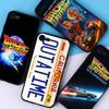 Back To The Future Phone Case For Iphone 17 Air 16 15 14 13 12 11 Pro Max 16 15 14 Plus TPU Soft Case