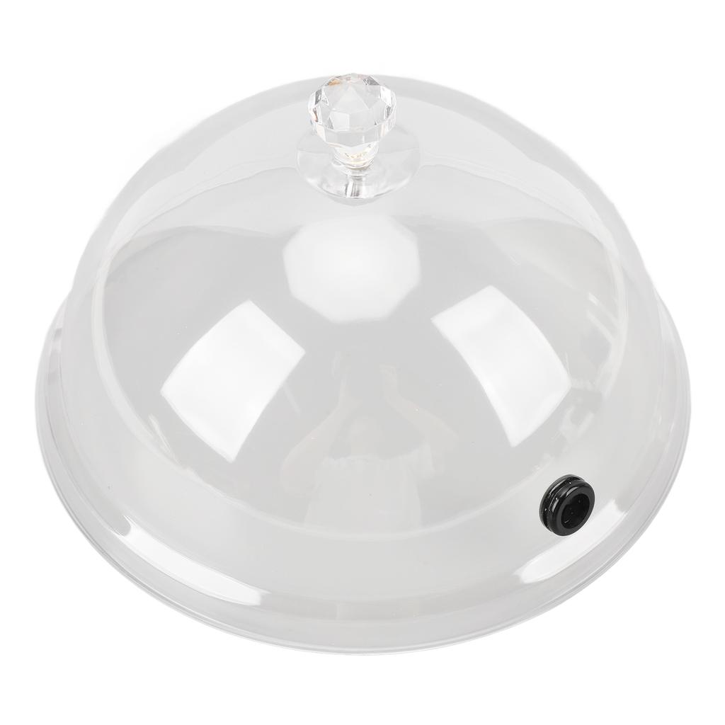 Smoking Cloche Dome Cover Lid for Plates Bowls Glasses Smoking Infuser Accessory for Cocktail Food