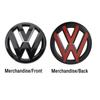 2025 Hot 2pcs Car Front Grill/Rear Emblem Lid Covers Logo Sticker For Volkswagen VW POLO Scirocco GOLF 5 6 7 8 MK5 MK6 MK7 MK8 S
