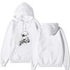 Jujutsu Kaisen Gojo Satoru Hoodie Double Sided Fleece Sweatshirt Front Back Japanese Kanji Manga Anime Pullover