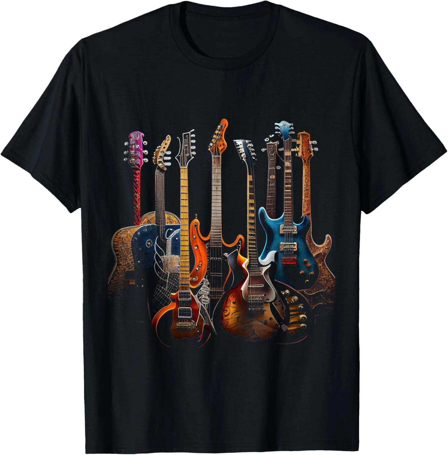 Guitars guitarists gift T-Shirt Gift Unisex T-Shirt S