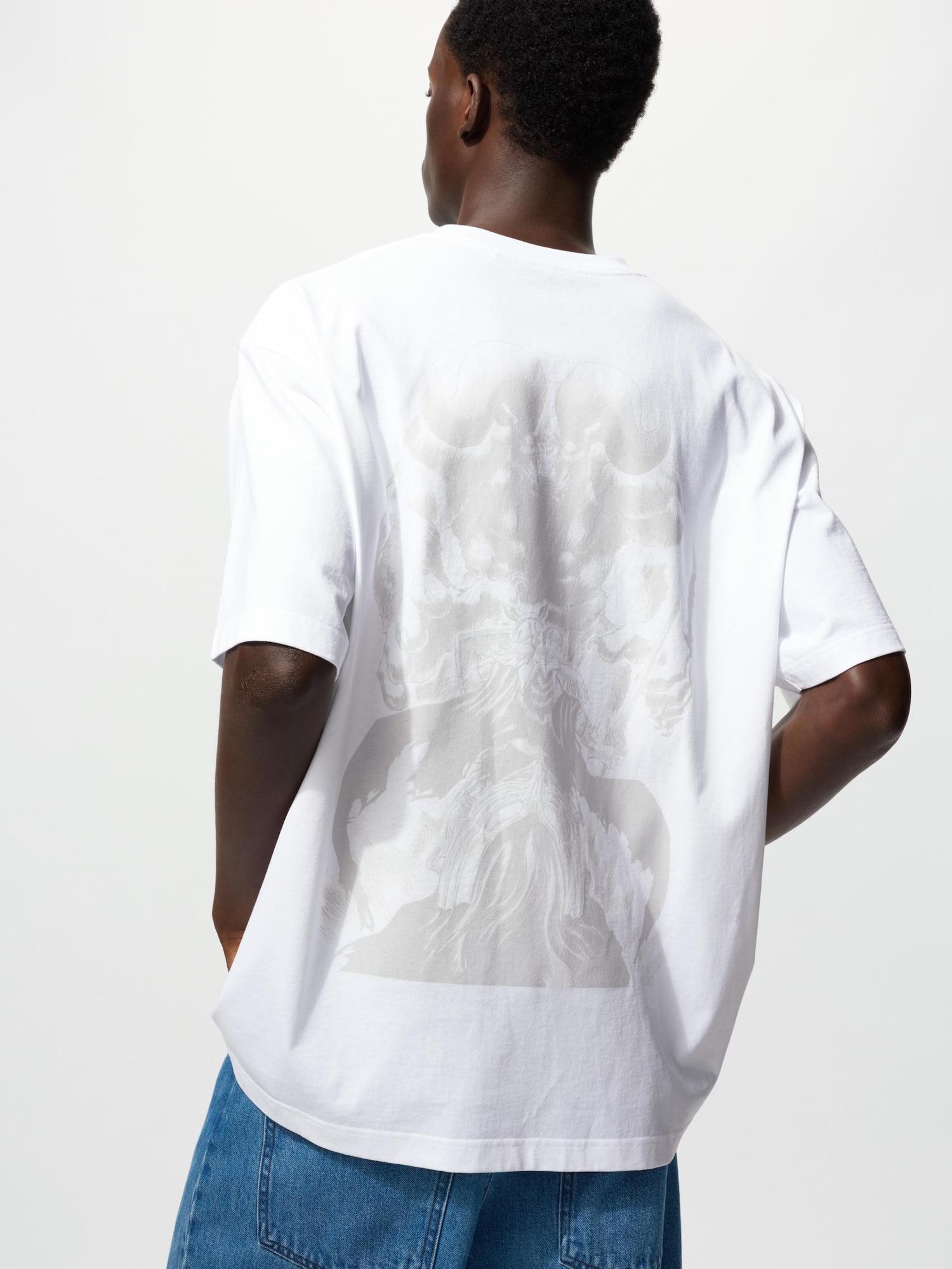 

Uniqlo Manga CuraTion UT Графическая футболка с коротким рукавом B 00 WHITE/UNISEX L