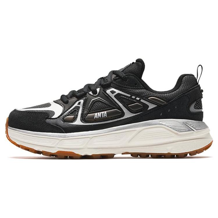 

Anta Engine Abrasion Resistant Low top Casual Shoes Women s Black 122348863-2 36