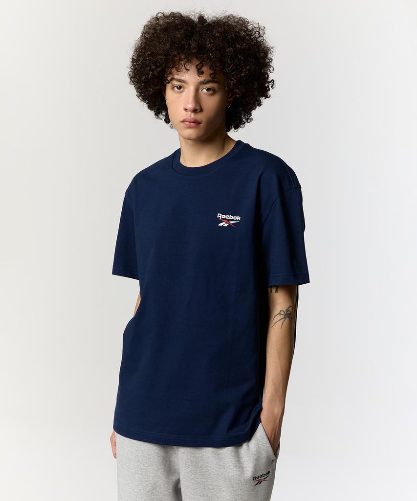 REEBOK Archive T-Shirt - Navy