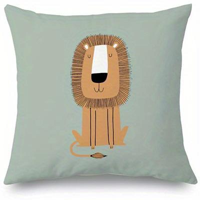 Home Decor Cute Animal Pattern Pillow Covers for Home Pattern Cushion Cover Suitable for Sofa Bedroom Car Pillow Cover