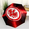 Eintracht Frankfurt Print Automatic Open Close Umbrella, Portable Foldable Umbrella, for Outdoor Commute Camping Trip, Ideal Birthday Gift