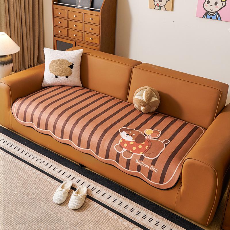 

Maillard Four Seasons Universal Sofa Cushion Straight Row Cushion Armrest Non-Slip One-Piece Sofa Cover Towel New 70*70cm