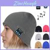 Touca Macia Quente Bluetooth Smart Com Fone de Ouvido Sem Fio e Microfone Alto-Falante