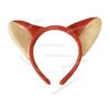 Zootopia 2 Nick Judy Cerchietto Cartoon Orecchie da Coniglio Cerchietto per Capelli adorabile Ragazze Cosplay Decorazione per Festa Copricapo Bambini Data di Nascita Fasce per Capelli