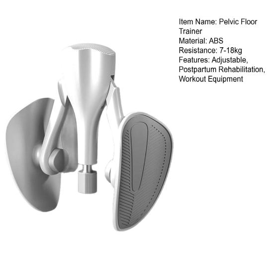 Thigh Trainer Men Women Pelvic Floor Muscle Exercise Device Adjustable Inner Thigh Exerciser Hip Leg Toner Home Gym Fitness Equipment